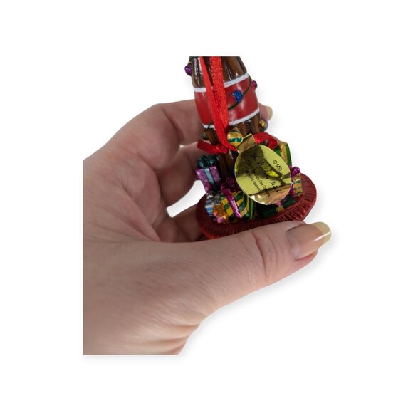 Danbury Mint Coca Cola Christmas Ornament Set of 2 with Original Box - Picture 7 of 13